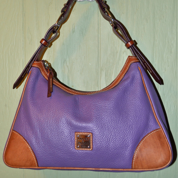 Dooney & Bourke Handbags - Dooney & Bourke Purple Harrison Hobo Handbag Bag